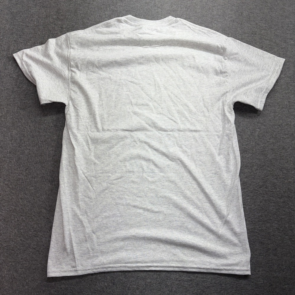 Chicken‎ Raising And Jesus Praising Women's Grey Shirt Gildan XL 17326 - Picture 3 of 3
